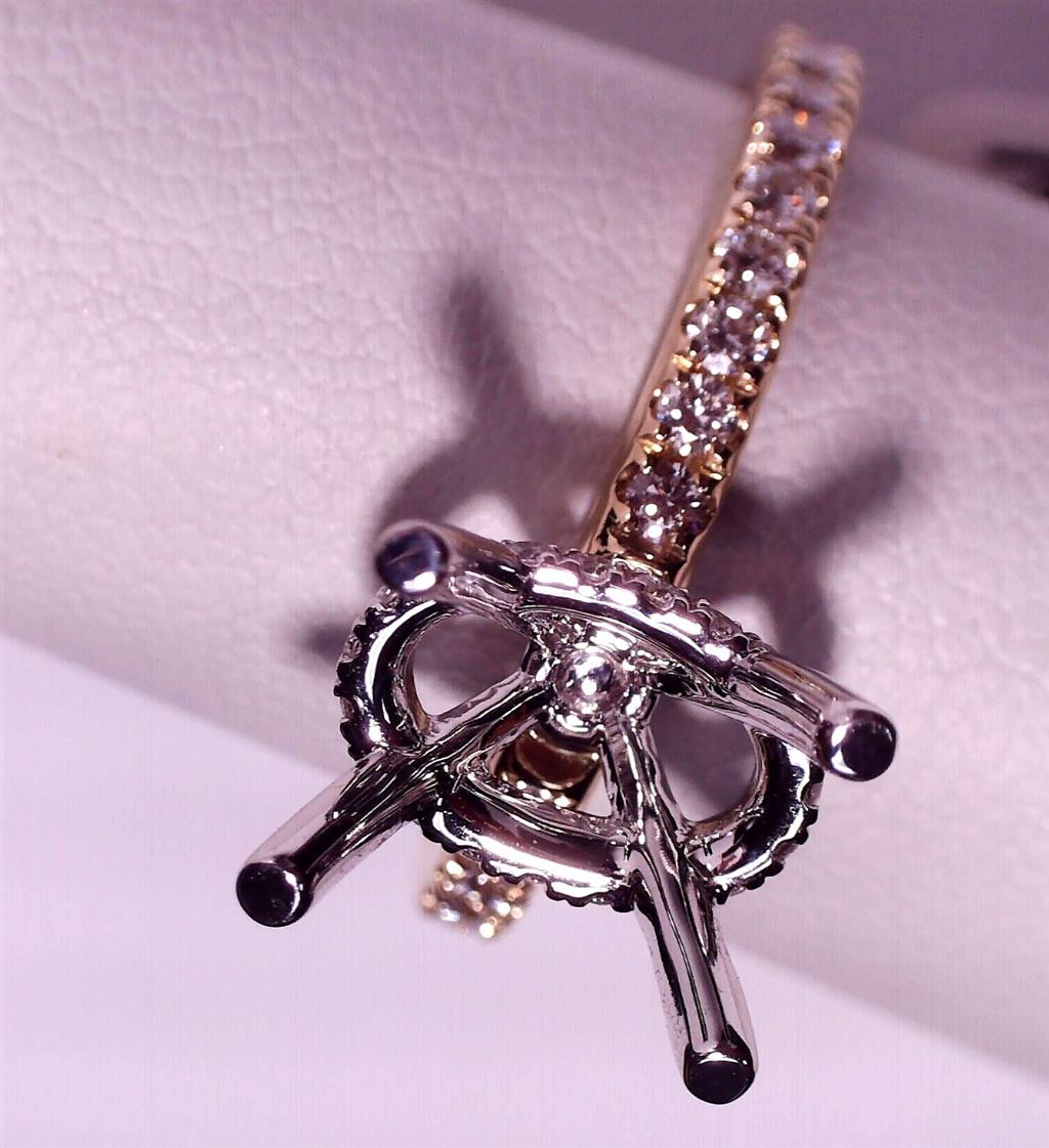 Diamond Semi-Mount Ring