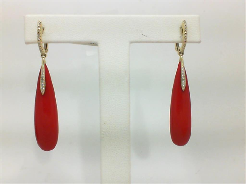 Colored Stone Earring