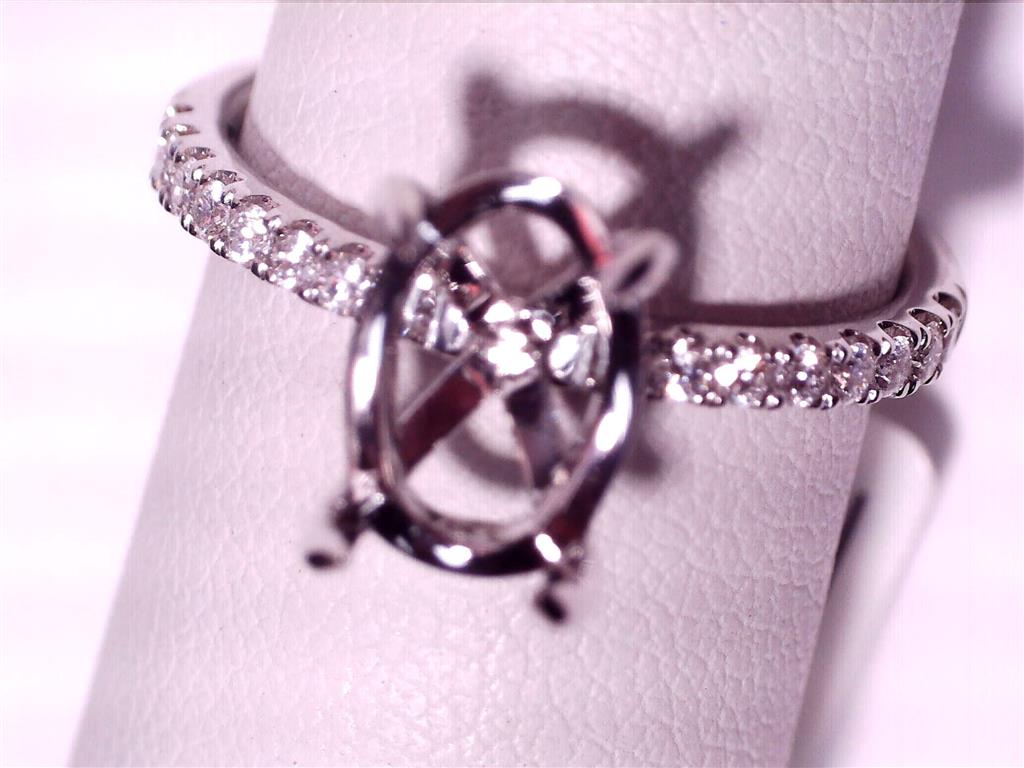 Diamond Semi-Mount Ring