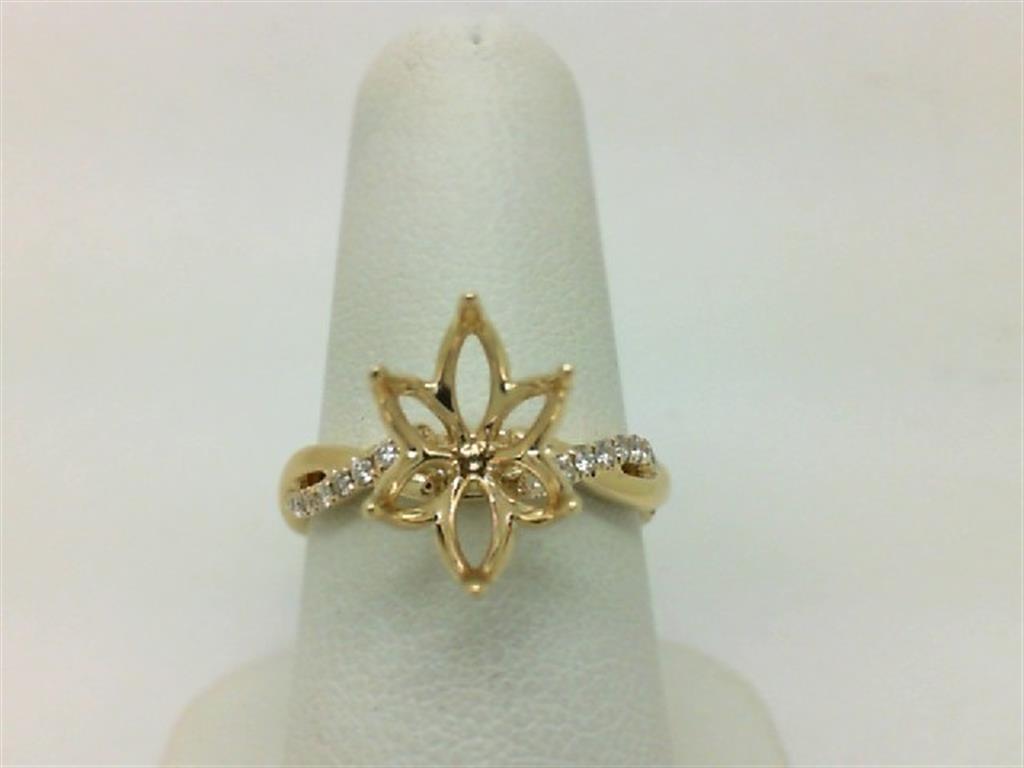 Diamond Semi-Mount Ring