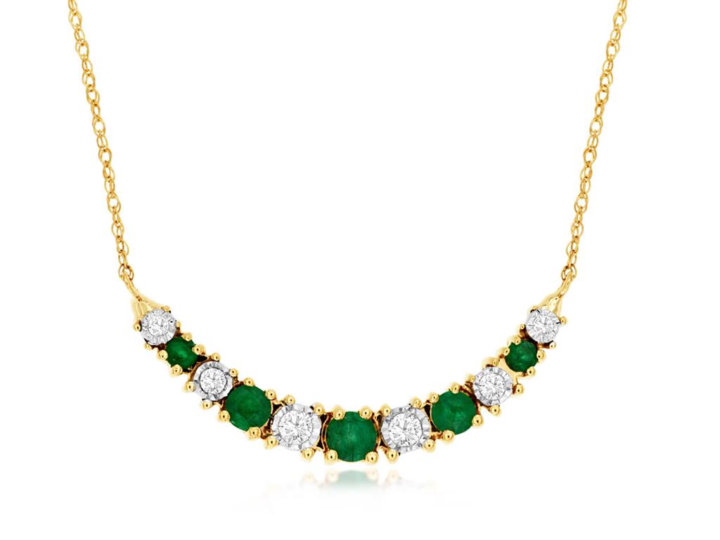 Colored Stone Necklace