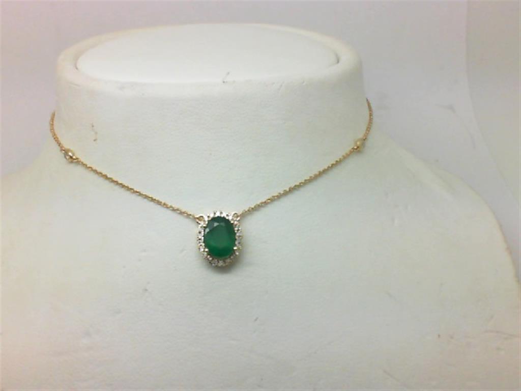 Colored Stone Pendant