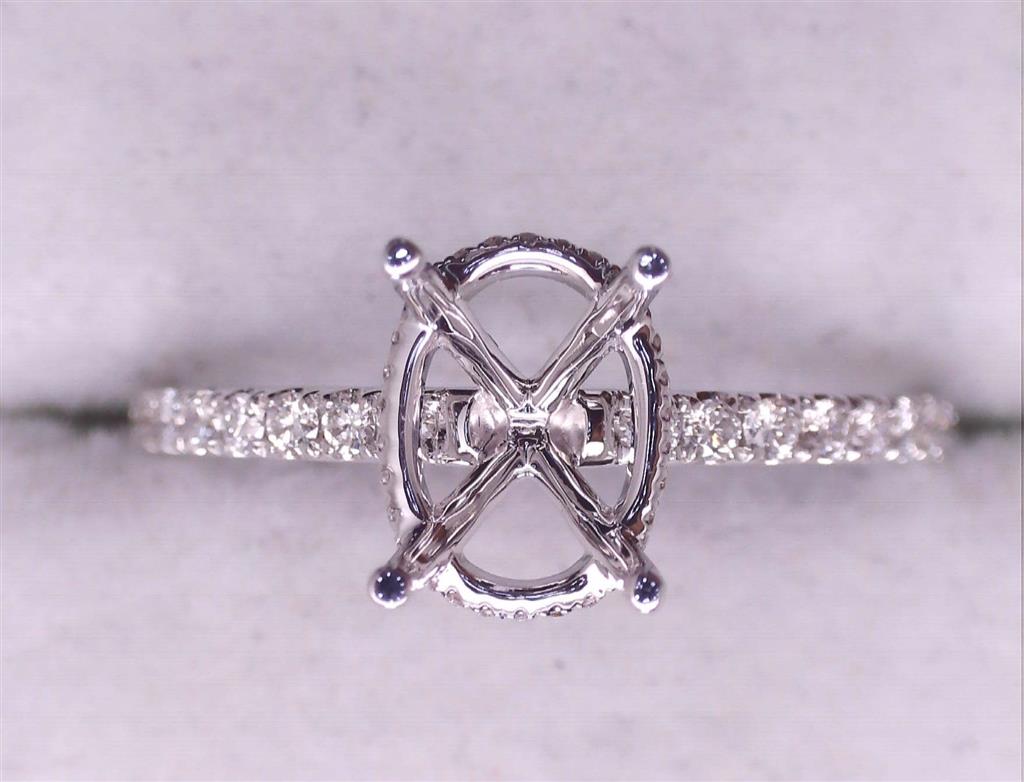 Diamond Semi-Mount Ring