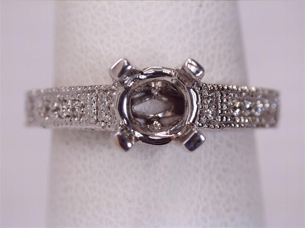 Diamond Semi-Mount Ring
