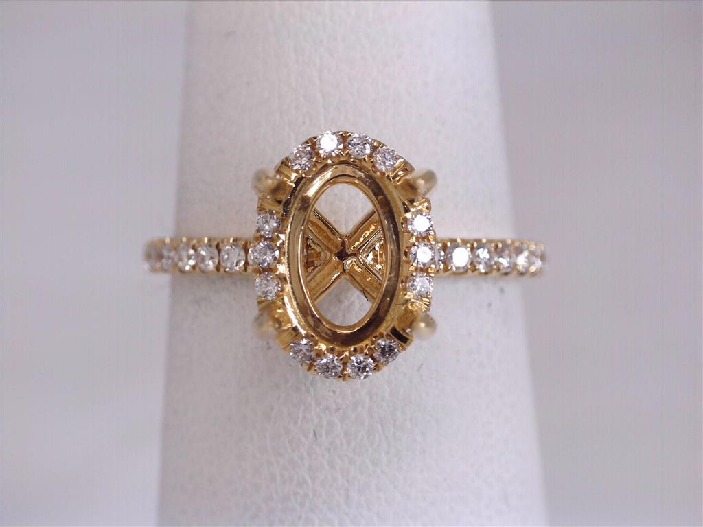 Diamond Semi-Mount Ring