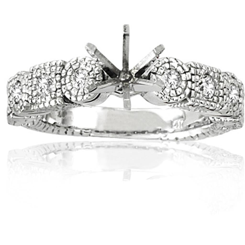 Diamond Semi-Mount Ring