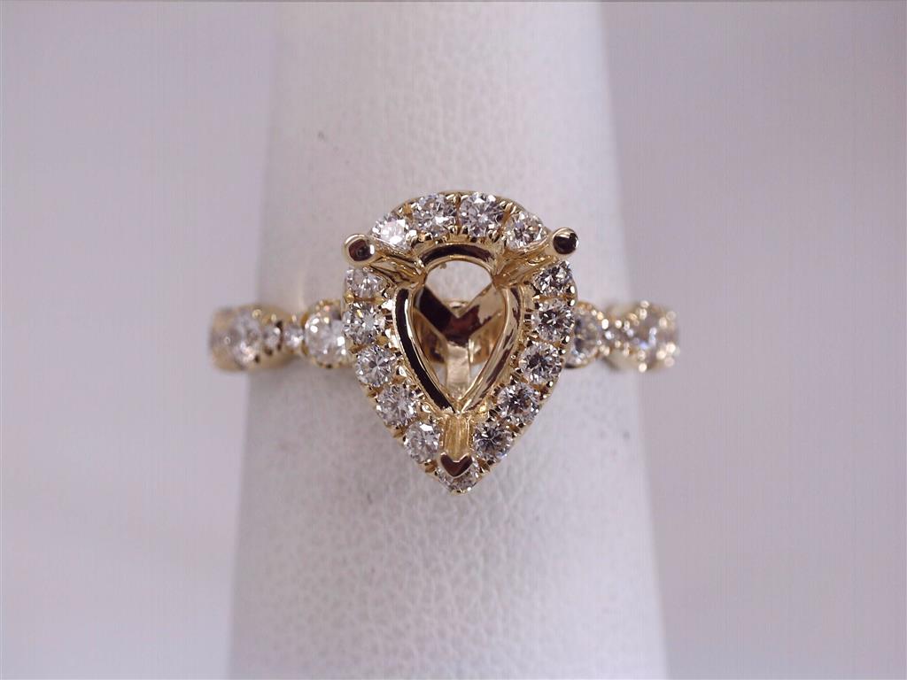 Diamond Semi-Mount Ring