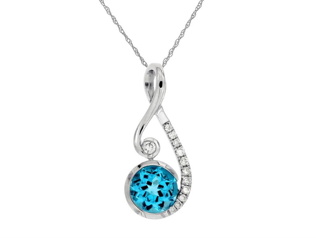Colored Stone Pendant