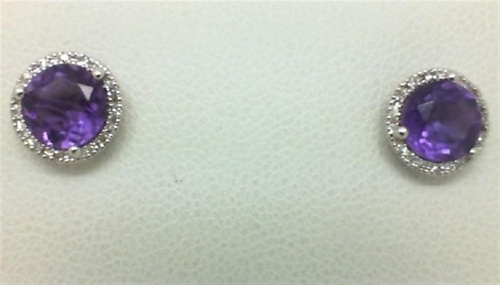 Colored Stone Earring