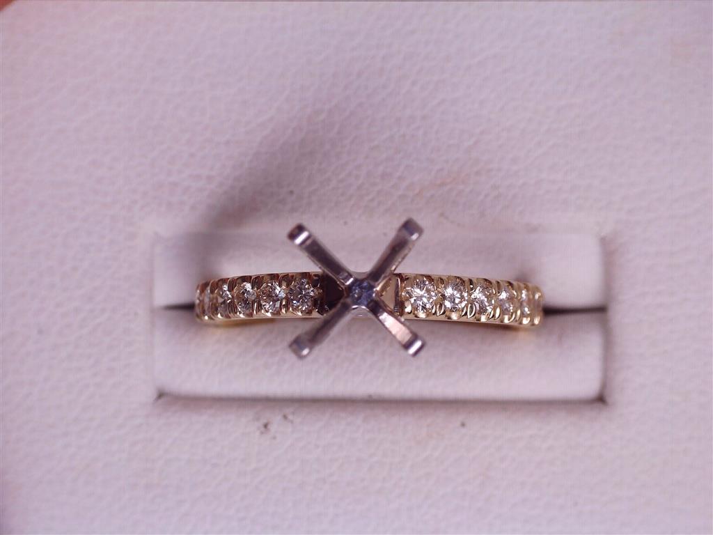 Diamond Semi-Mount Ring