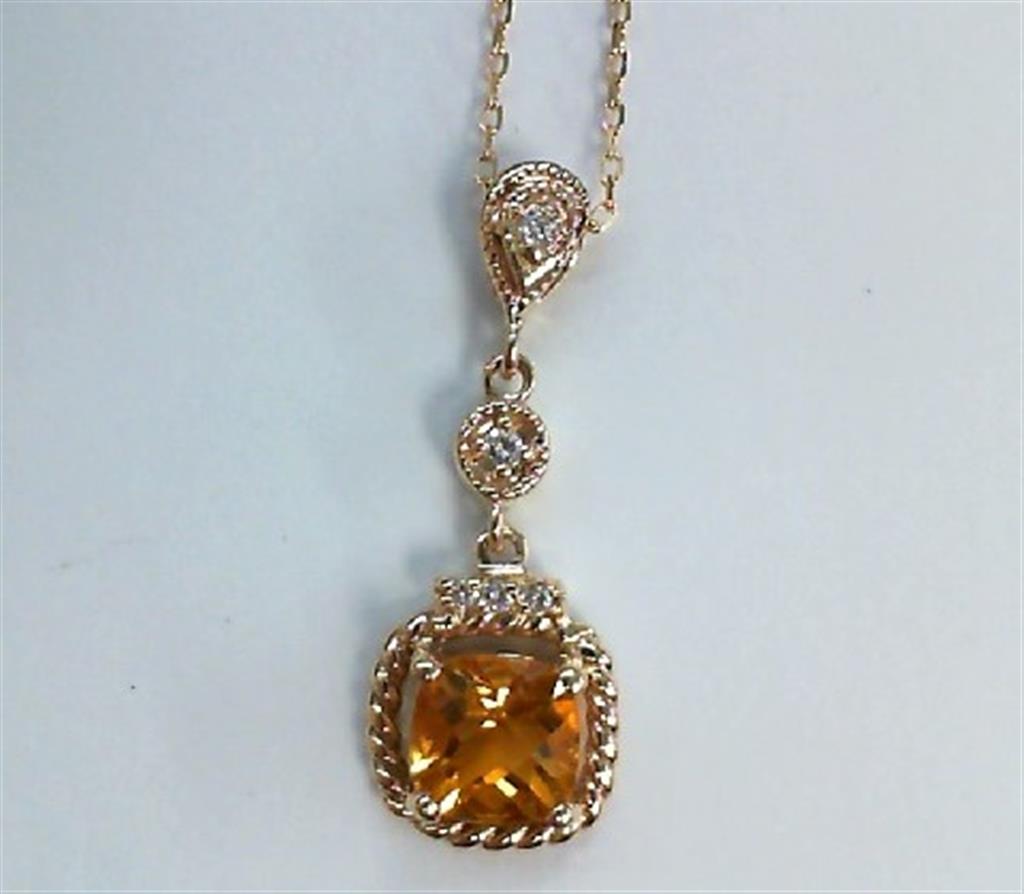 Colored Stone Pendant