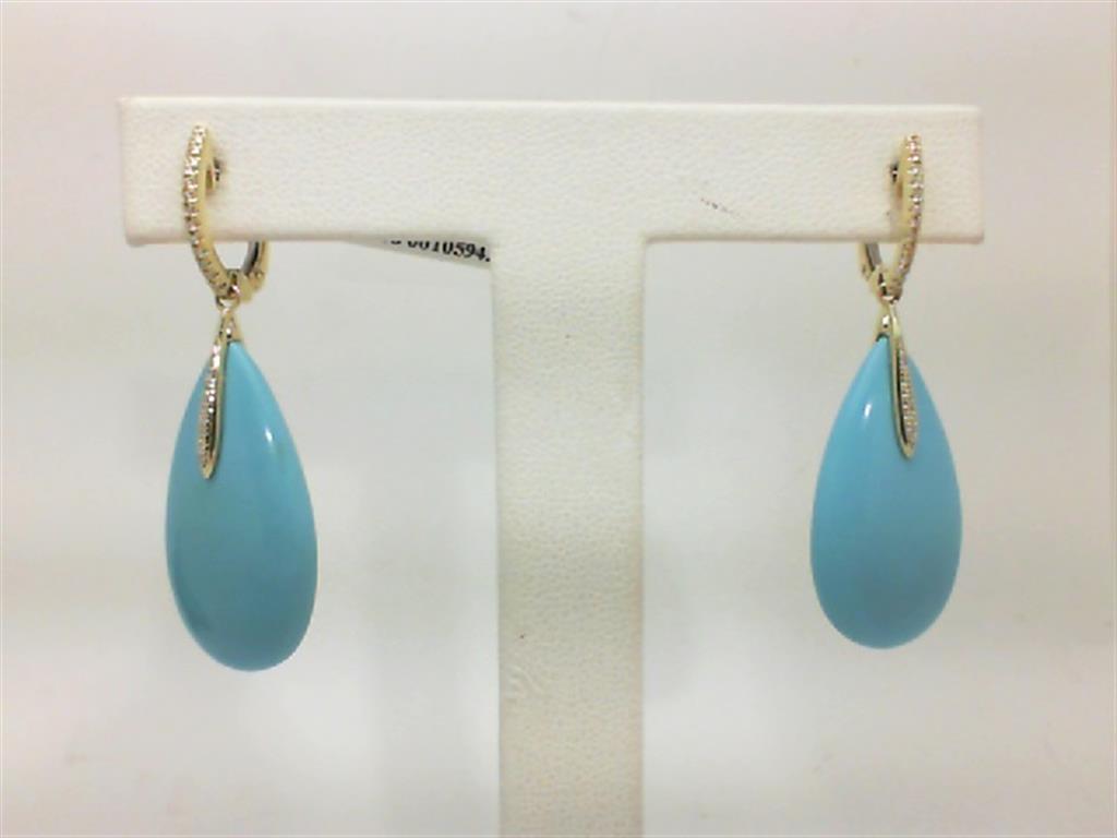 Colored Stone Earring