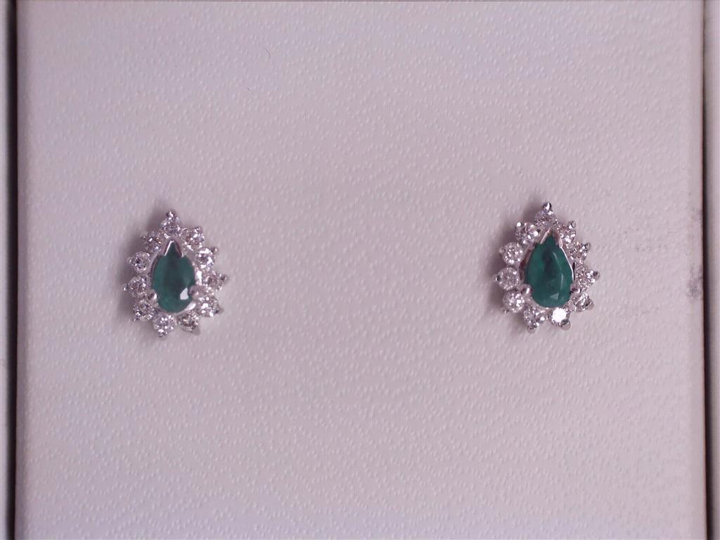 Colored Stone Earring