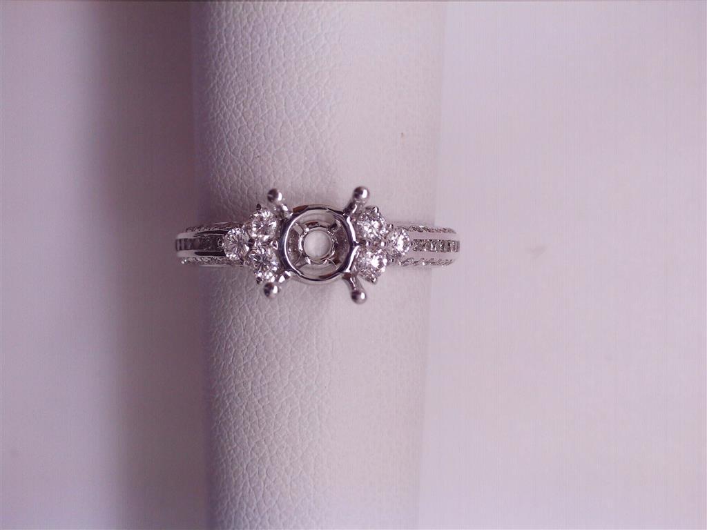 Diamond Semi-Mount Ring