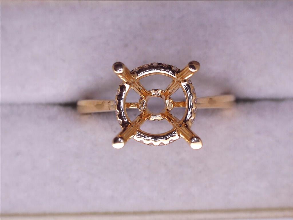 Diamond Semi-Mount Ring