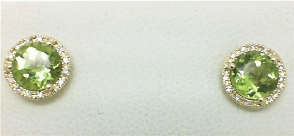 Colored Stone Earring