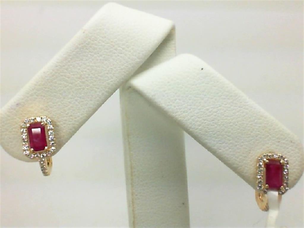 Colored Stone Earring