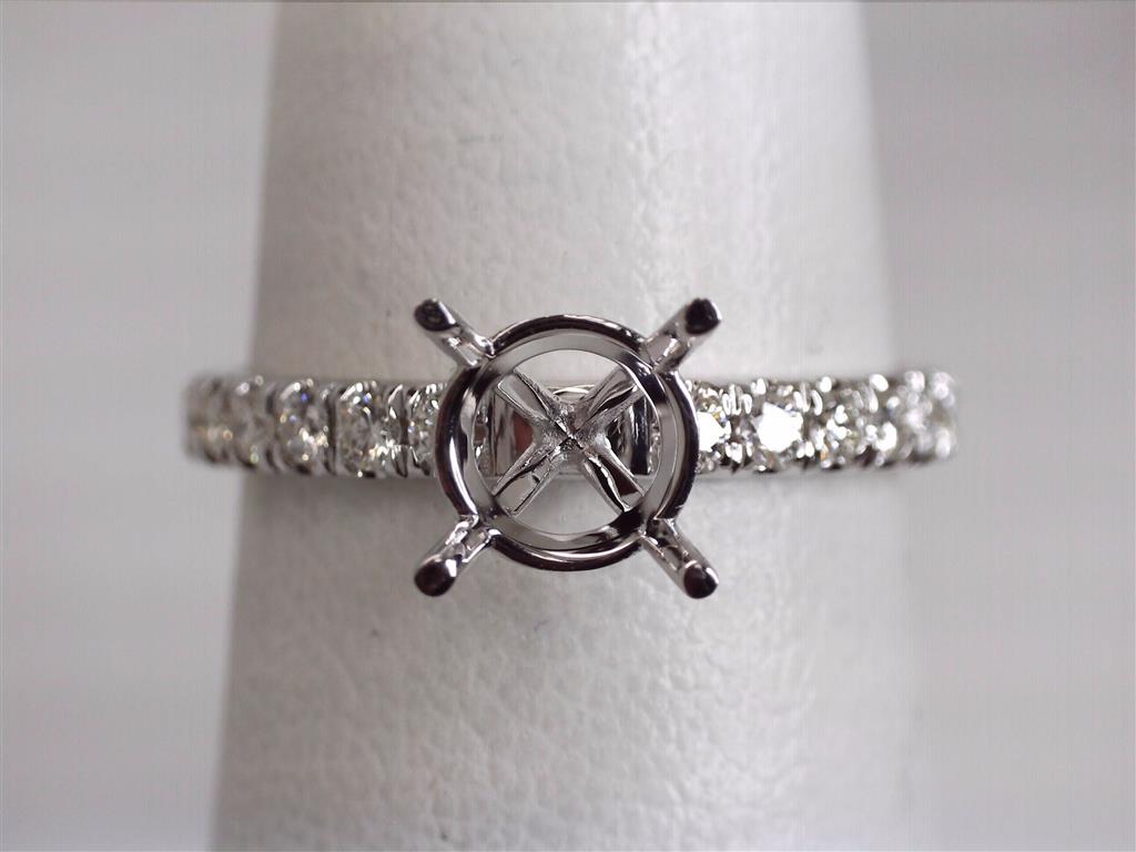 Diamond Semi-Mount Ring