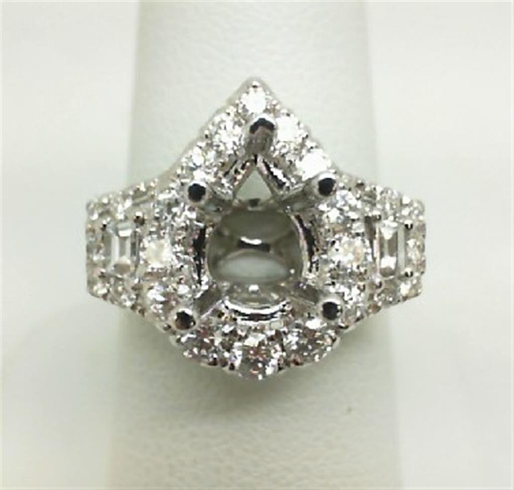Diamond Semi-Mount Ring