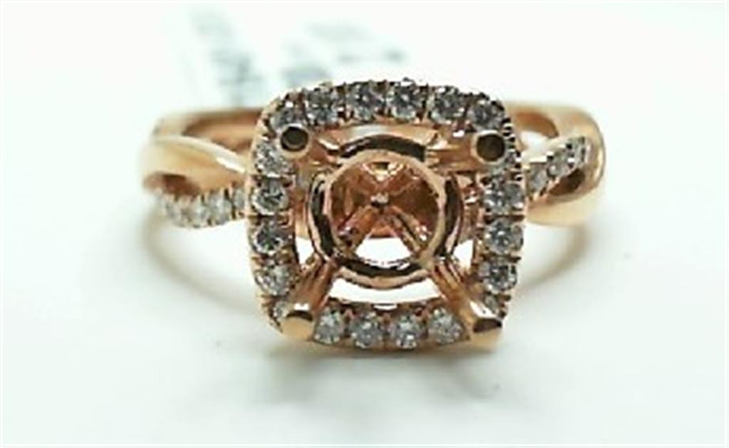 Diamond Semi-Mount Ring