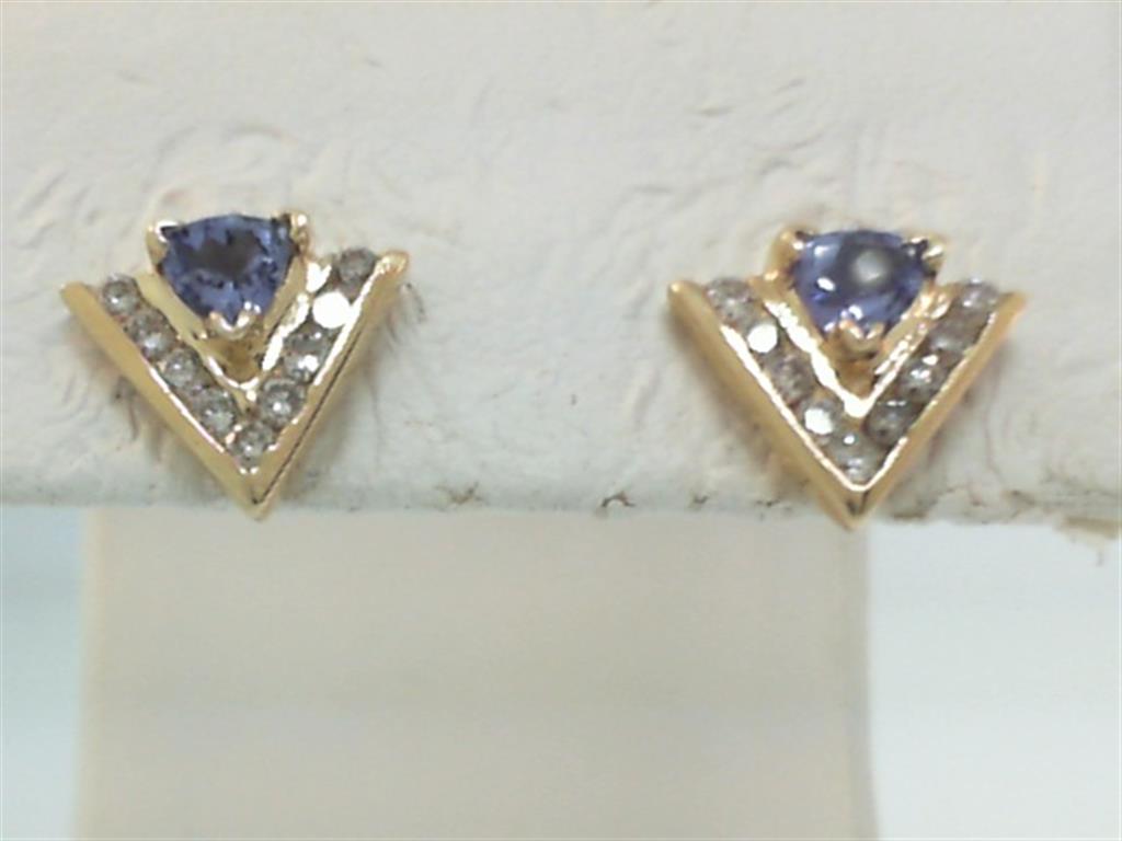 Colored Stone Earring