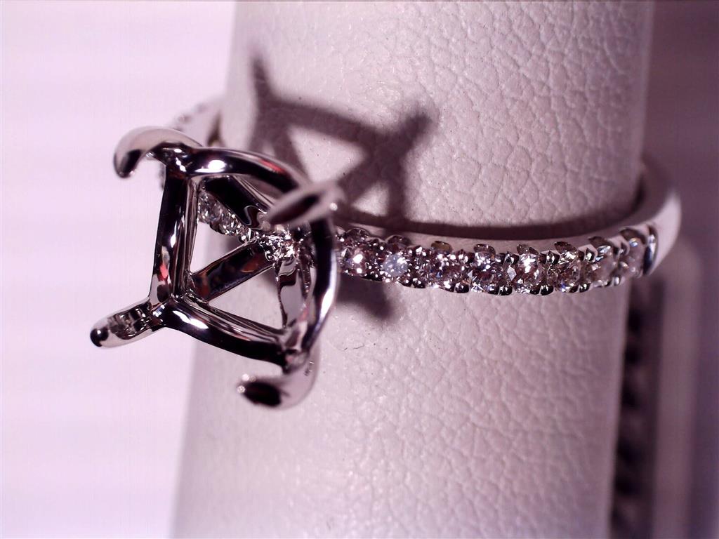 Diamond Semi-Mount Ring