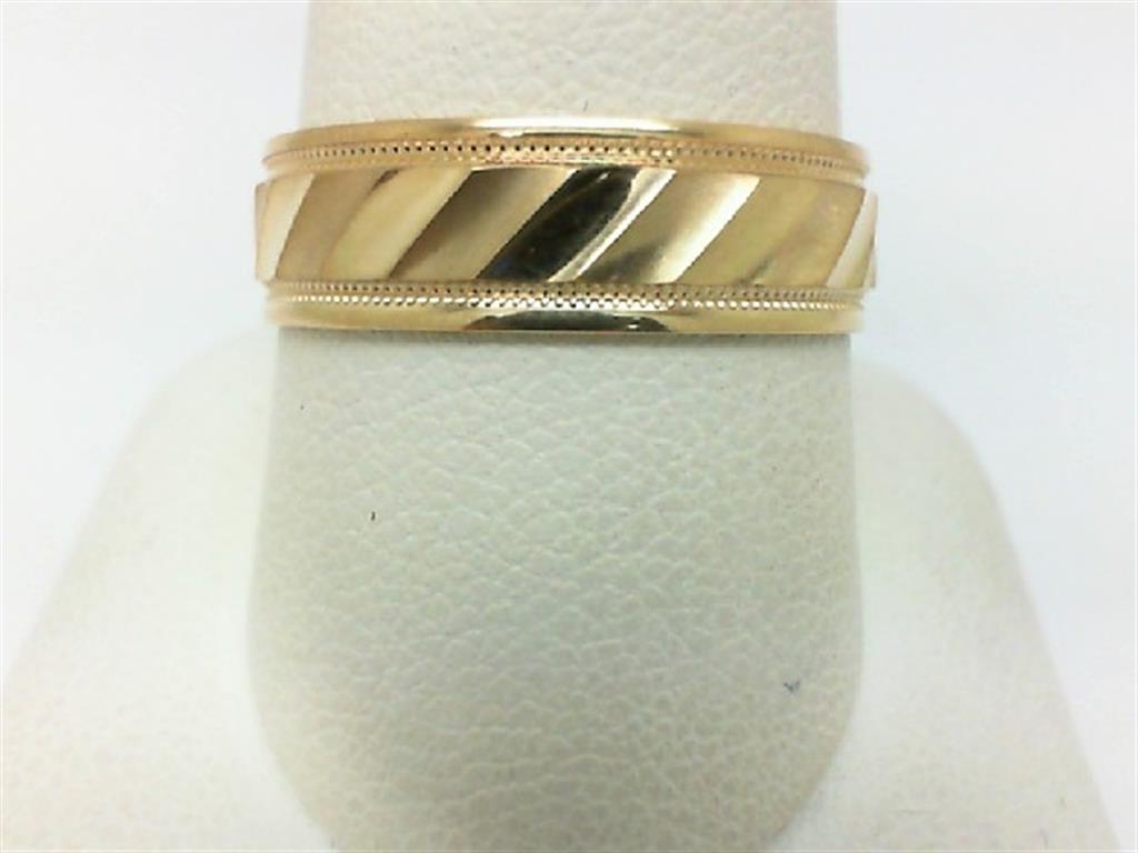 Gold Wedding Bands - Men'