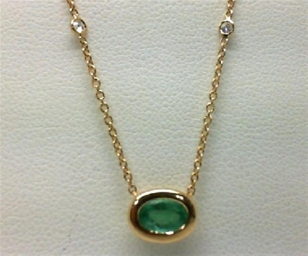 Colored Stone Necklace