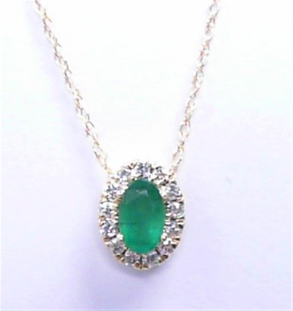 Colored Stone Pendant