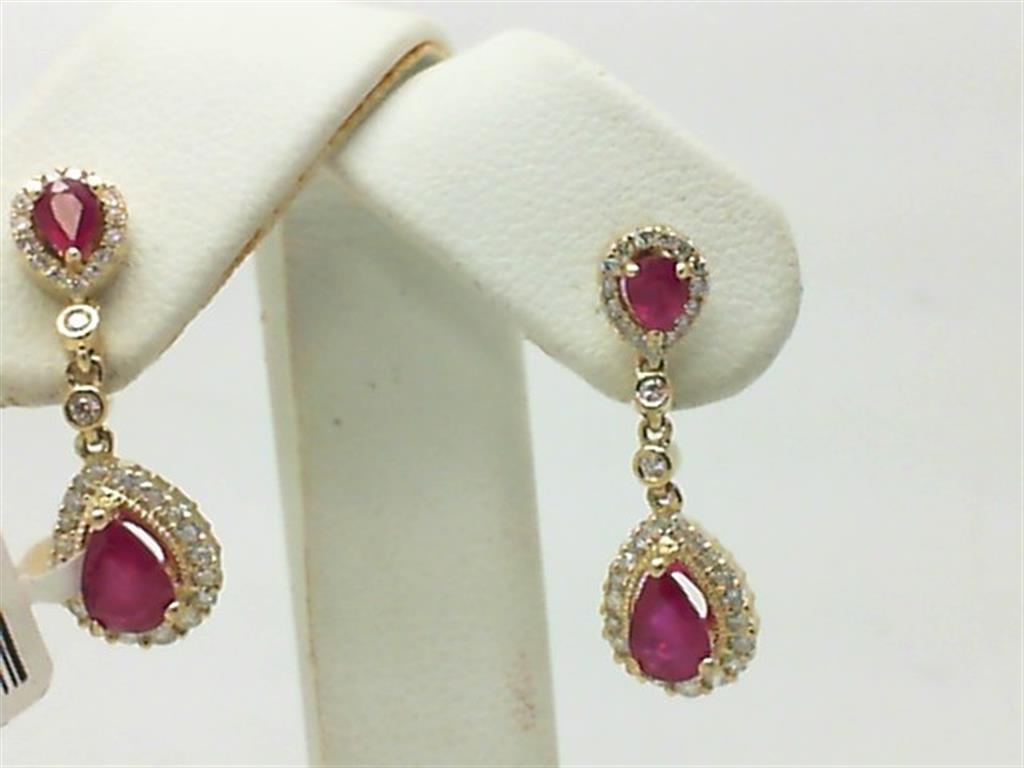 Colored Stone Earring