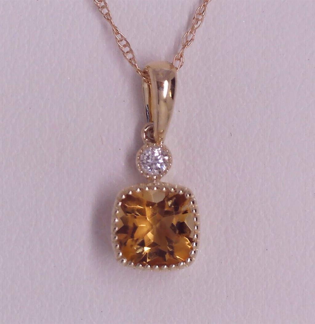 Colored Stone Pendant