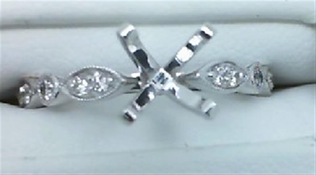 Diamond Semi-Mount Ring