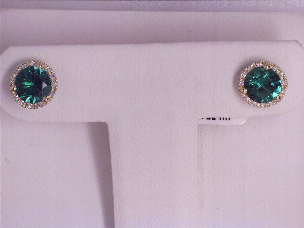 Colored Stone Earring
