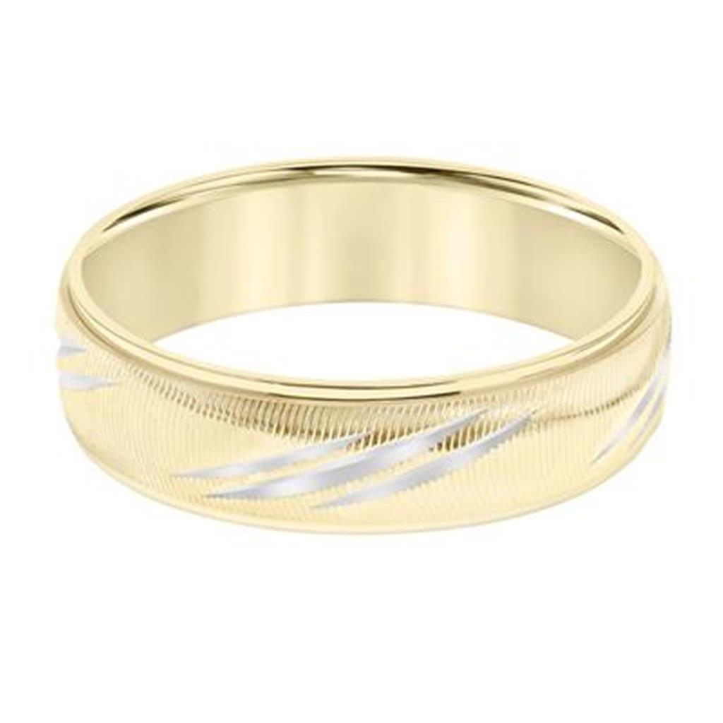 Gold Wedding Bands - Men'