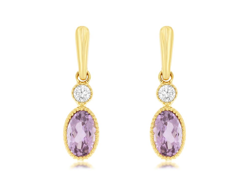 Colored Stone Earring