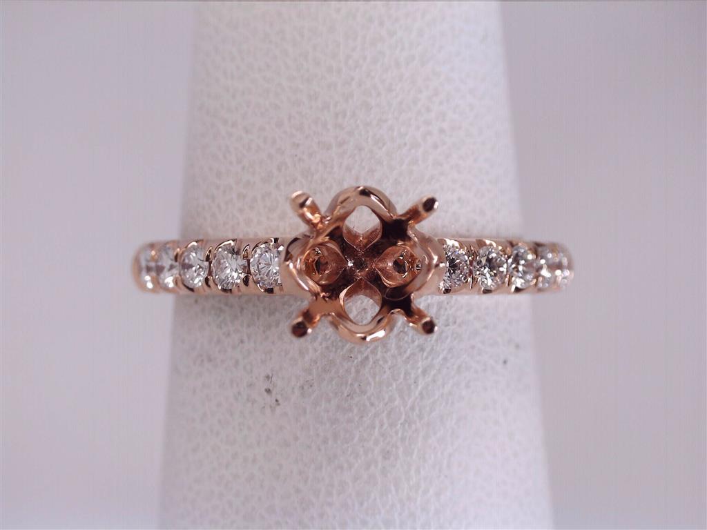 Diamond Semi-Mount Ring