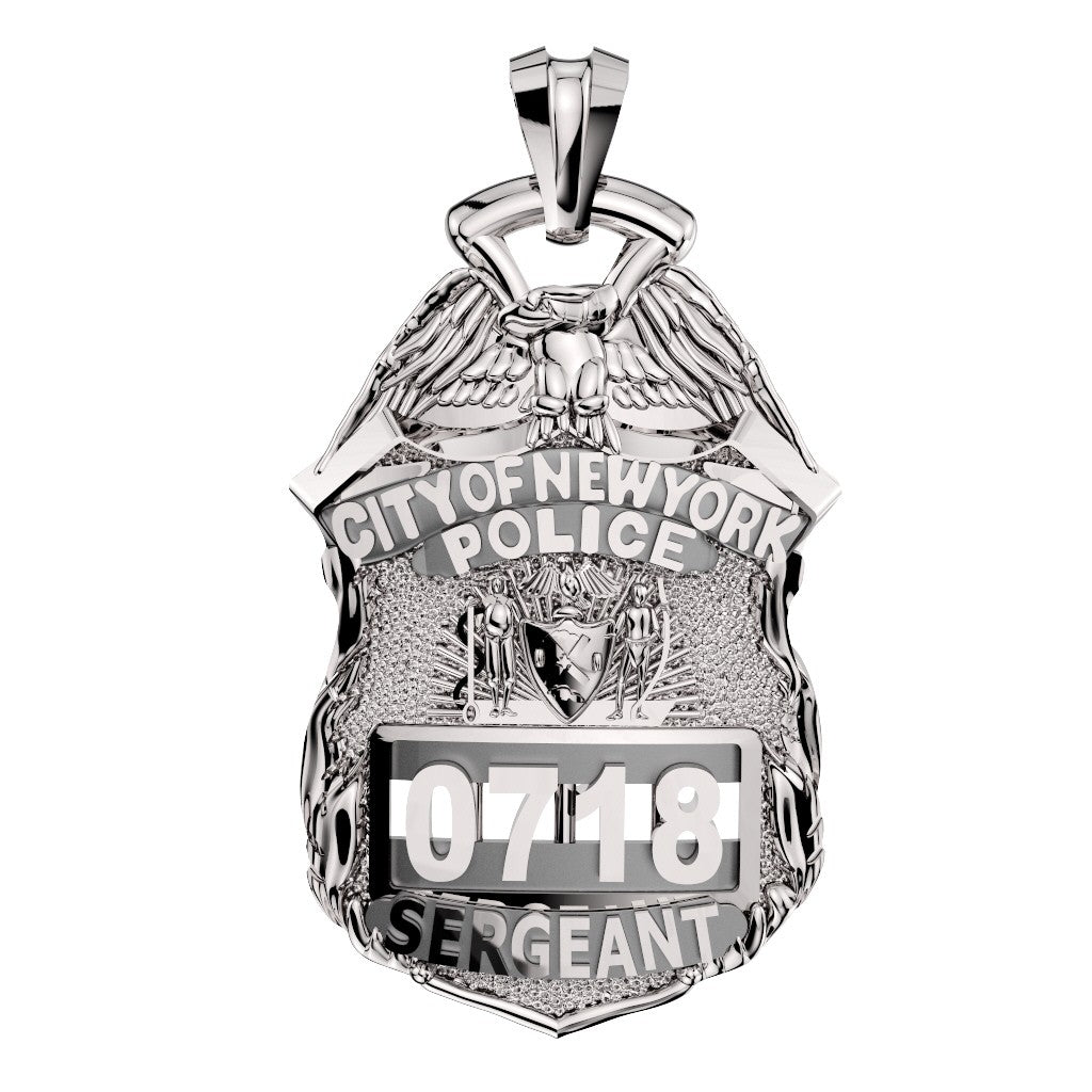 NYPD Sergeant Pendant