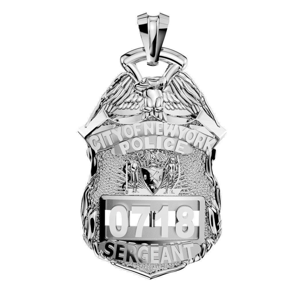 NYPD Sergeant Pendant