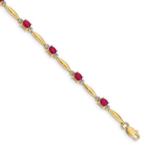 Colored Stone Bracelet