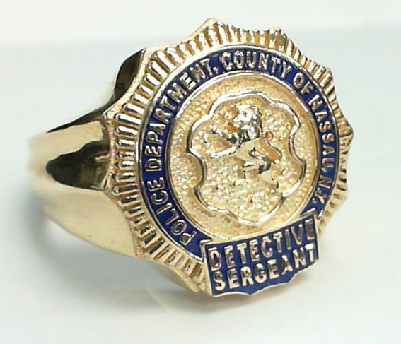 Nassau County PD Detective Sergeant Ring
