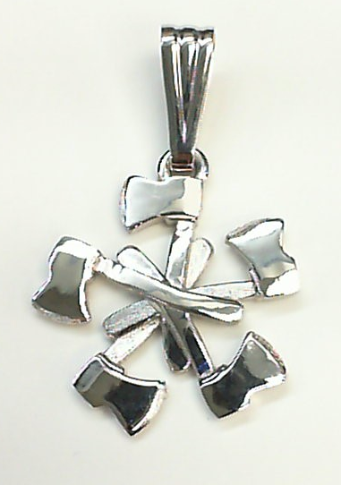 5-Axe Pendant - Nickel Size