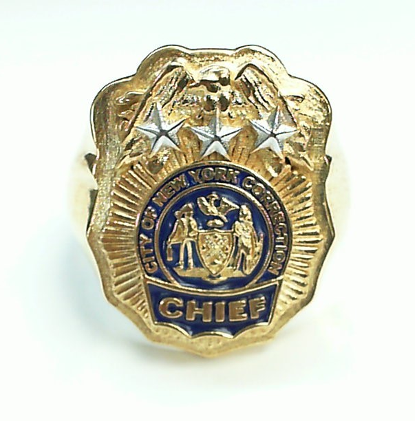 NYC DOC Chief XL Ring