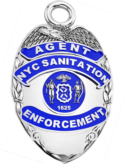 DSNY Enforcement Agent - Quarter Size Pendant