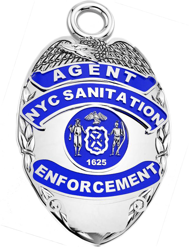 DSNY Enforcement Agent - Quarter Size Pendant