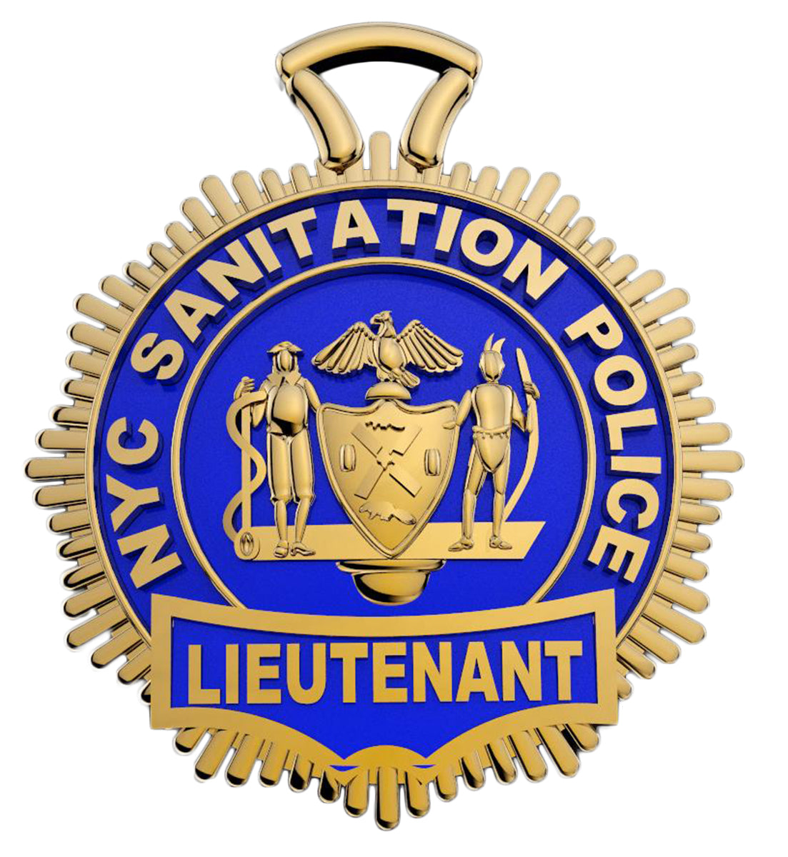 DSNY LT - Quarter Size Pendant
