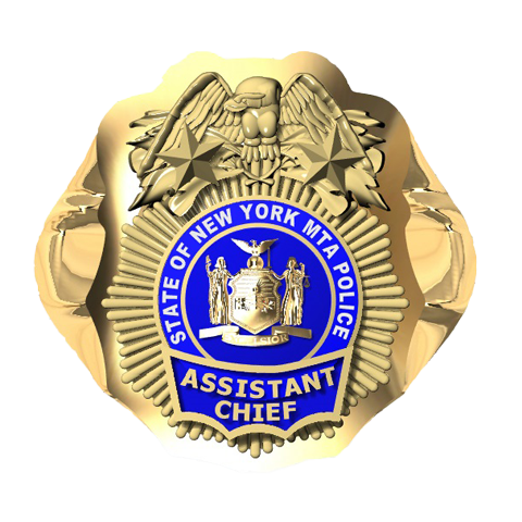 MTA PD Assistant Chief Ring
