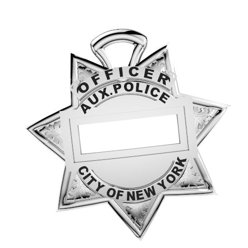 NYC Auxiliary PO - Quarter Size Pendant