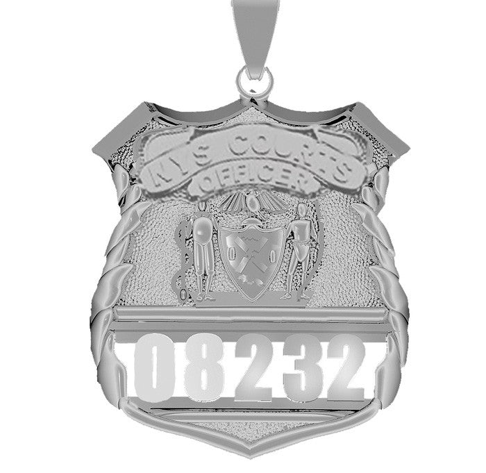 NYS Court Officer - Penny Size Pendant