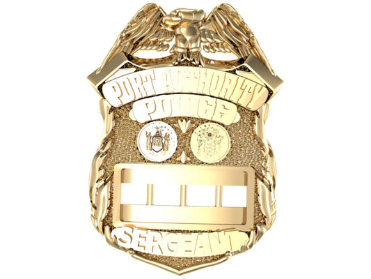 Port Authority Sergeant - Penny Size Pendant