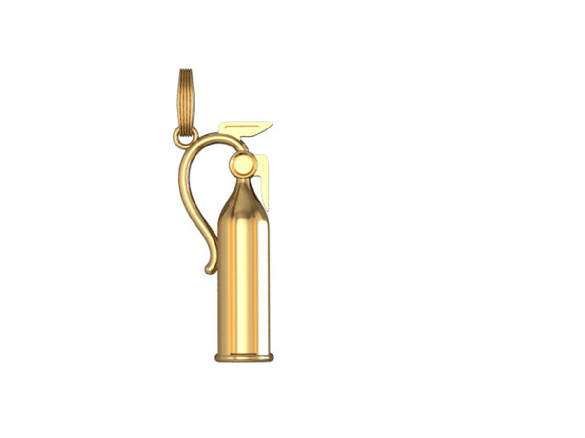 Fire Extinguisher Pendant / Charm
